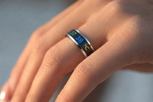 CardioRing Metallic Silver