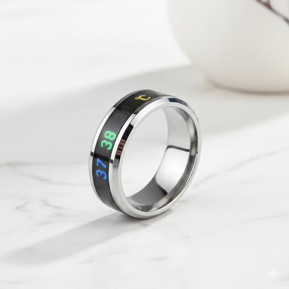 CardioRing Metallic Silver