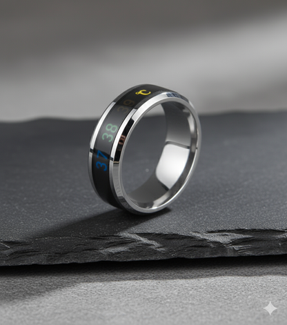 CardioRing Metallic Silver